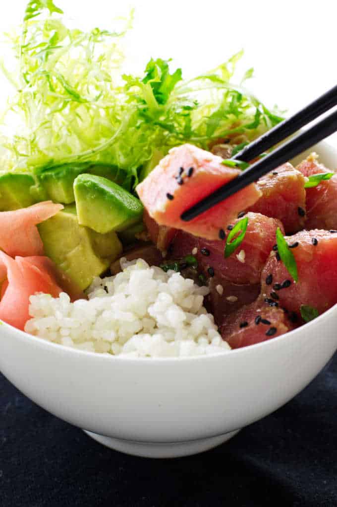 Bowl with Poke